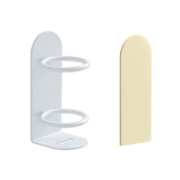 3-pack veggmontert tannbørsteholderbrakett Hvit