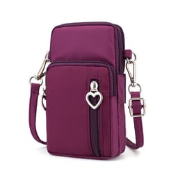 Olkalaukku kännykälle Violetti