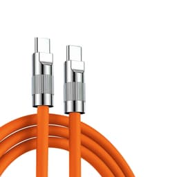 120 W C-tyypin pikalatauskaapeli 1 m Oranssi