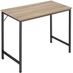 tectake Skrivbord Jenkins - Industriellt lätt trä, ek Sonoma, 80 cm
