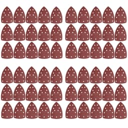 Slippapper för Bosch slipmus 11 hål med extra spetsar 40-korn 60-pack