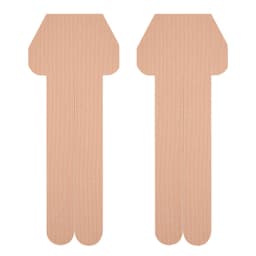 Muskeltape for ankelledd for sport, trening, fitness 1 par Beige