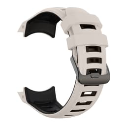 Silikonklokkerem erstatning for Garmin Instinct 2X Solar Band, 22 mm Svart + Hvit