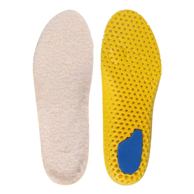 Vintervarmt lammeskinn pluss fløyelssåler 24.5x1 cm