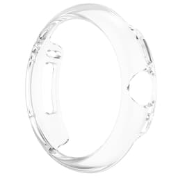 PC halvpakke beskyttende deksel for Google Pixel Watch Gjennomsiktig
