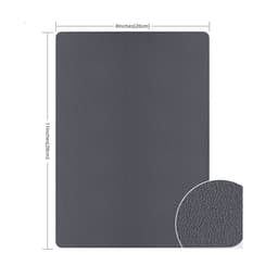 Itseliimautuvat korjauspaikat sohvalle 3 lakanat 20x28 cm Musta