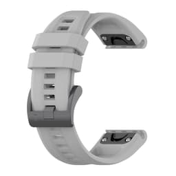 Silikonklokkerem for Garmin Fenix 7S 20mm Grå