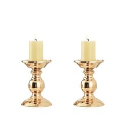 2 pakker julelysestake for hjemmeinnredning bar fest bryllup Gull