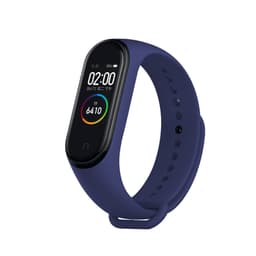 Silikoninen kelloranneke Xiaomi Mi Band 3/4:lle Tummansininen