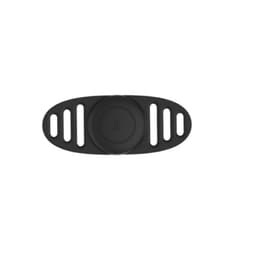 AirTag Skyddsfodral Hund Cat Collar Tracker Silikonskydd Svart