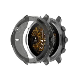 TPU beskyttende etui til Suunto 7 smartwatch Sort