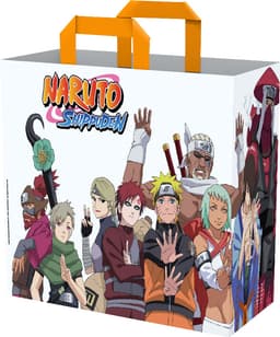 Konix Naruto Shippuden shoppingpåse (vit)