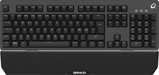 QPAD Gaming-Tastatur MK40 Nordic