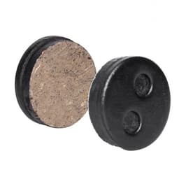 Skivbromsbelägg för Xiaomi M365 elscooter Svart 2 st