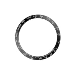 Vridring - Svart med vita markeringar för Samsung Gear S2 Classic
