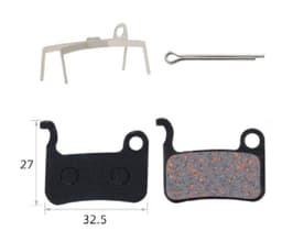 Skivebremseklodser TP-01D til SHIMANO XTR M975, Saint M800, Deore XT M765