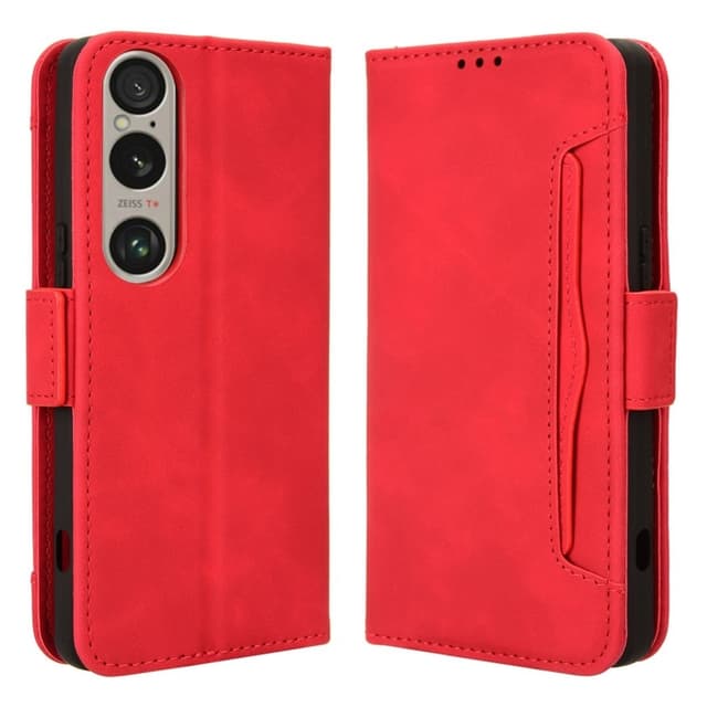 Wallet Stand Flip-telefonetui til Xperia 1 VI