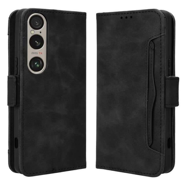 Plånboksfodral till Xperia 1 Vi - Svart