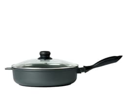 Sautépan 28 cm w/lid cast alu