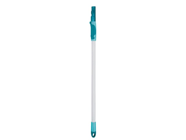 Leifheit Click Teleskopstang 110 cm Dia. 2,3 cm hvid/turkis