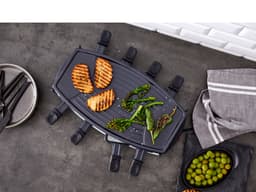 Raclette 8 pers. 1000 watt Black