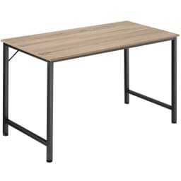 tectake Skrivbord Jenkins - Industriellt lätt trä, ek Sonoma, 140 cm