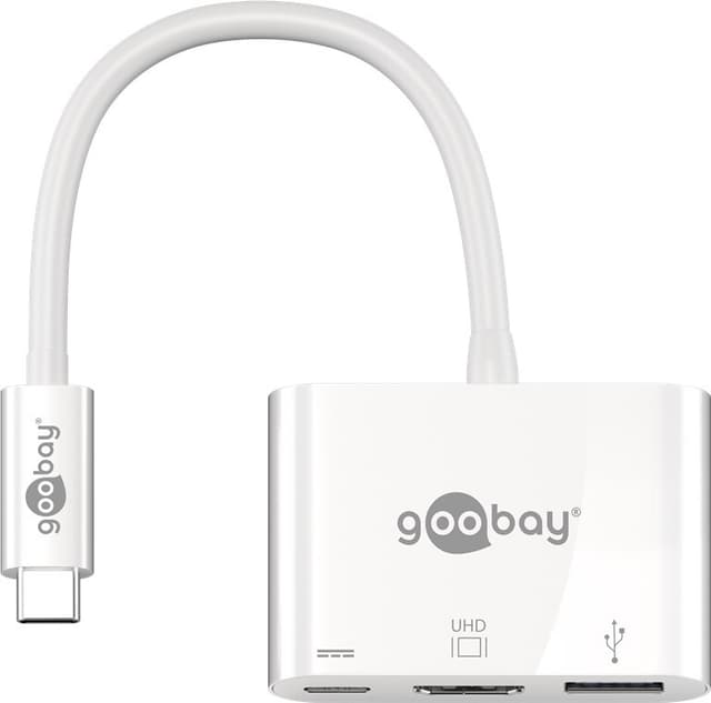 USB-C™ Multiport-adapter HDMI, PD, hvid