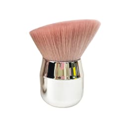 Vinklet sminkebørste / hovedbørste Rosa