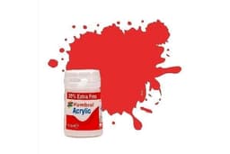 Akrylmaling Fluo. Fire Orange 18,2ml - blank