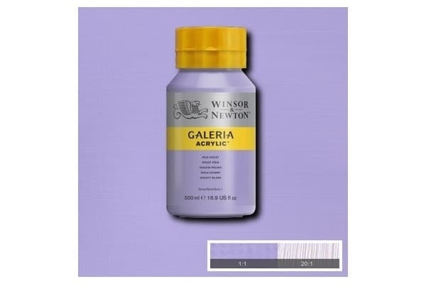 WINSOR Galeria Acrylic 500Ml Pale Violet 444