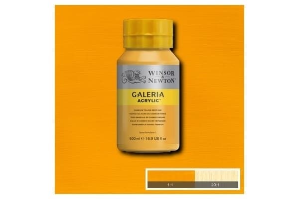 SYSTEM3 Acrylfarbe CAD Yellow – 500 Ml Tube Von Daler-Rowney – Kräftiges Gelb Für Künstler & Hobby-Maler