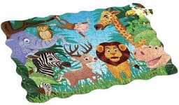 puslespill med 208 brikker, Jungle