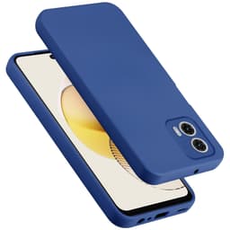 Motorola Moto G73 Suojakuori Suojakotelo (Sininen)