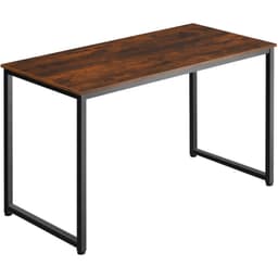 tectake Skrivbord Flint - Industriellt mörkt trä, rustikt, 120 cm