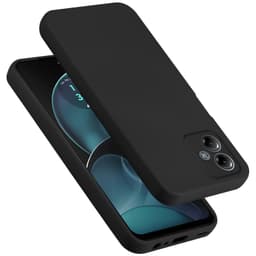 Motorola Moto G14 Suojakuori Suojakotelo (Musta)