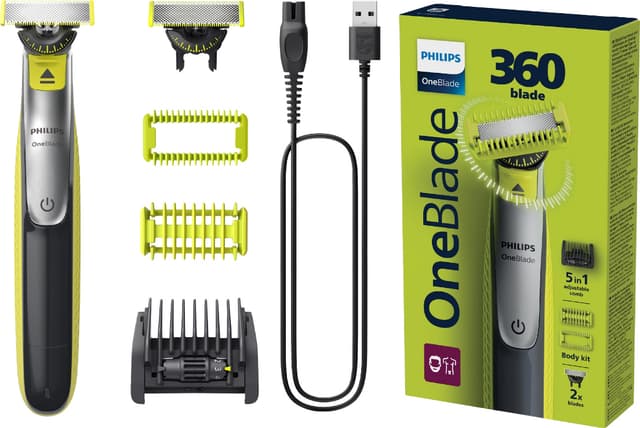 OneBlade 360 ansikts- och kroppstrimmer QP2834/23