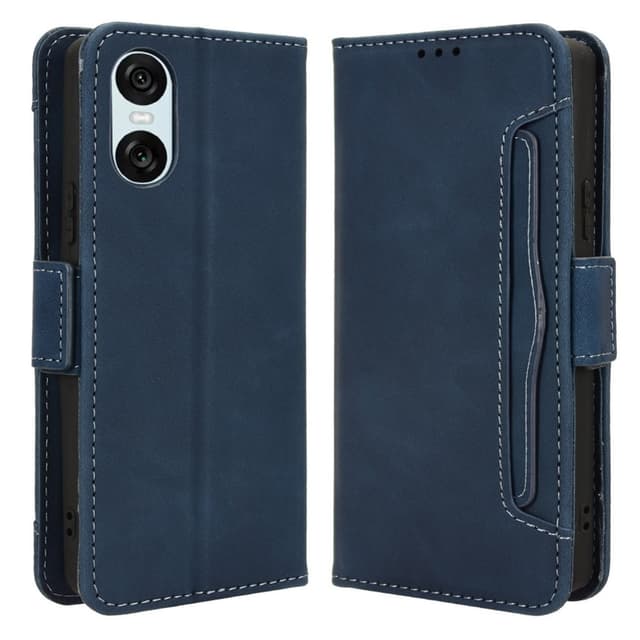 Til Sony Xperia 10 VI Lommebok-deksel - Blå