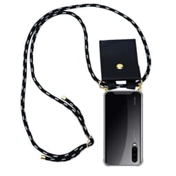 Huawei P30 Skal Fodral Kedja (Svart)