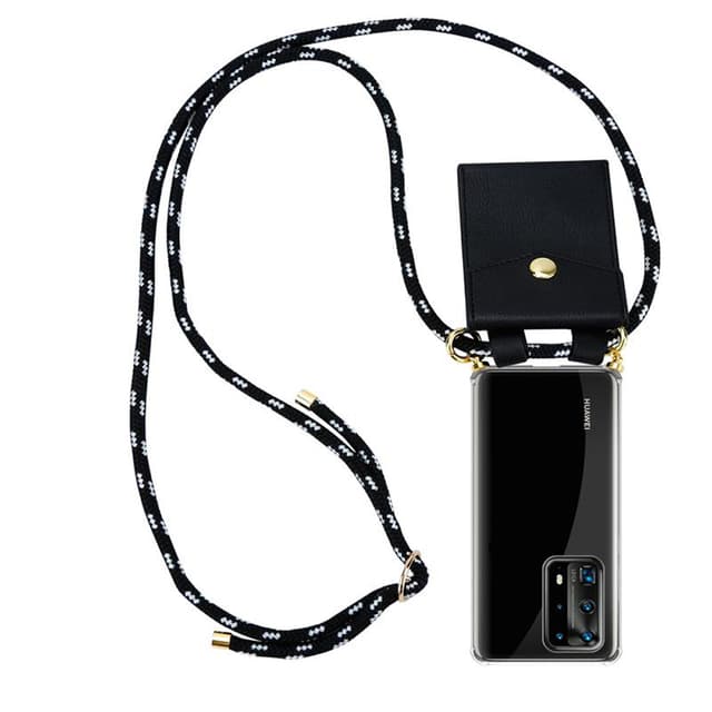 Huawei P40 PRO / P40 PRO+ Skal Fodral Kedja (Svart)