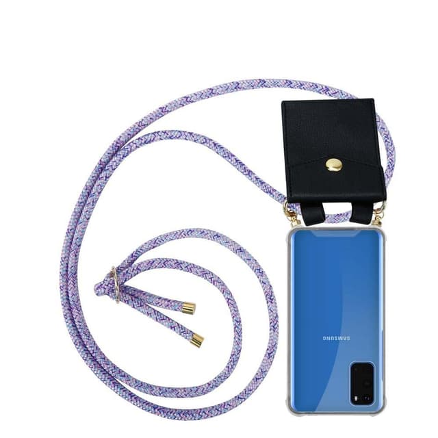 Samsung Galaxy S20 Skal Fodral Kedja (Lila)
