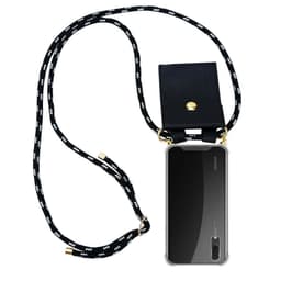 Huawei P20 Skal Fodral Kedja (Svart)