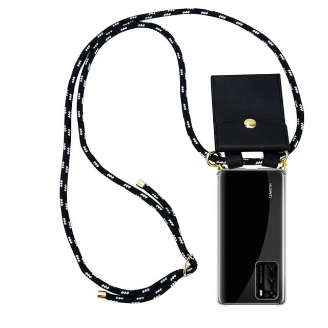Huawei P40 Skal Fodral Kedja (Svart)