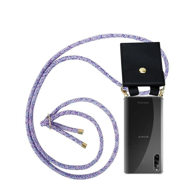 Sony Xperia L4 Skal Fodral Kedja (Lila)