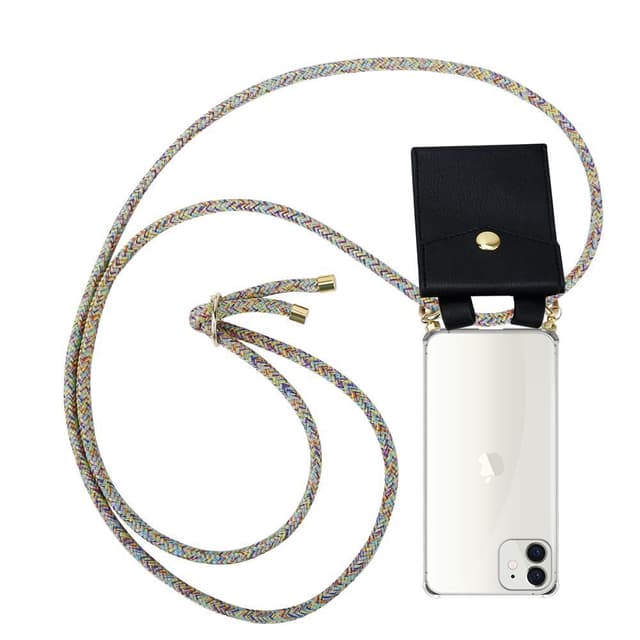 iPhone 12 MINI Skal Fodral Kedja (Gul)