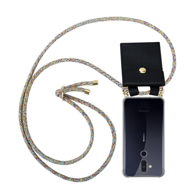 Nokia 8.1 Skal Fodral Kedja (Gul)