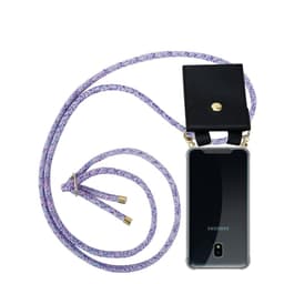 Samsung Galaxy J3 2018 Skal Fodral Kedja (Lila)