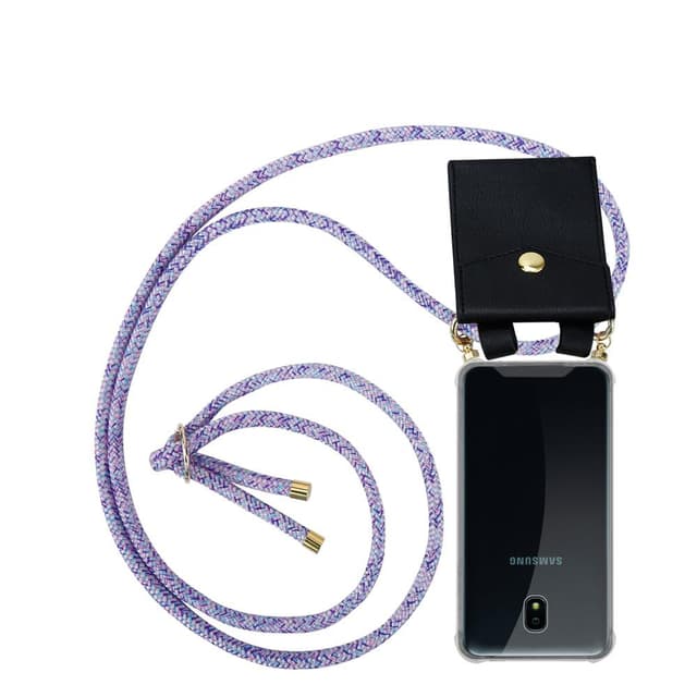 Samsung Galaxy J3 2018 Skal Fodral Kedja (Lila)
