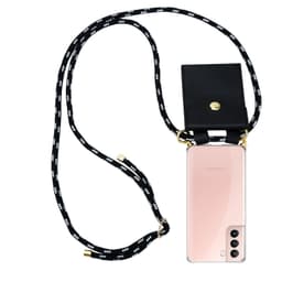 Samsung Galaxy S21 5G Deksel med Halskjede (svart)