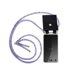 Sony Xperia XZ1 COMPACT Skal Fodral Kedja (Lila)