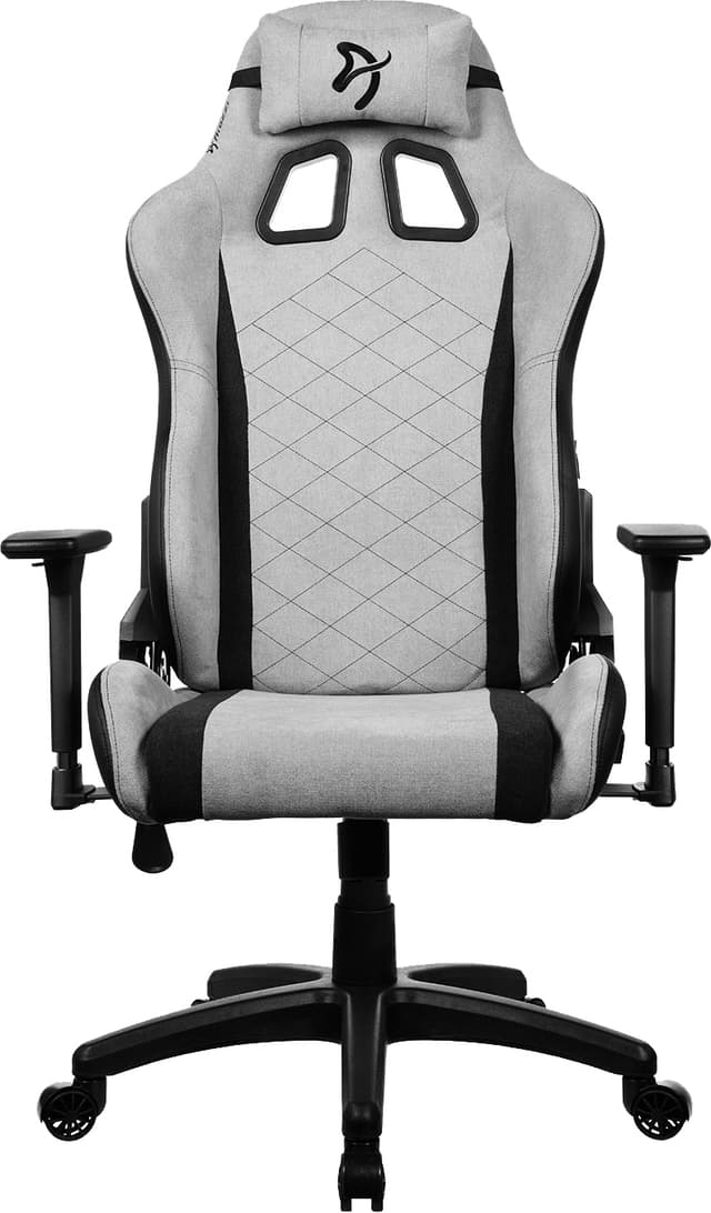 Arozzi Avanti SoftFabric gamingstol (ljusgrå)